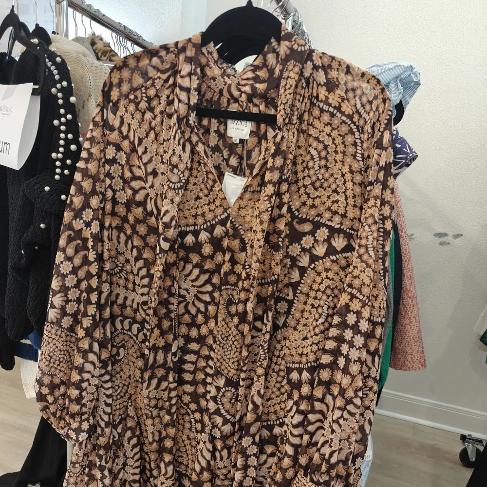 NWT MISA LA Dress || Medium - Picture 4 of 4